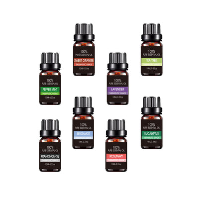 100% Pure Essential Oils – Therapeutic Grade Aromatherapy Oils (10ml)
