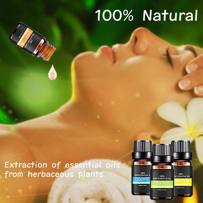 100% Pure Essential Oils – Therapeutic Grade Aromatherapy Oils (10ml)