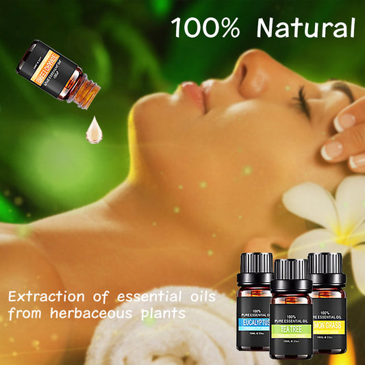 100% Pure Essential Oils – Therapeutic Grade Aromatherapy Oils (10ml)
