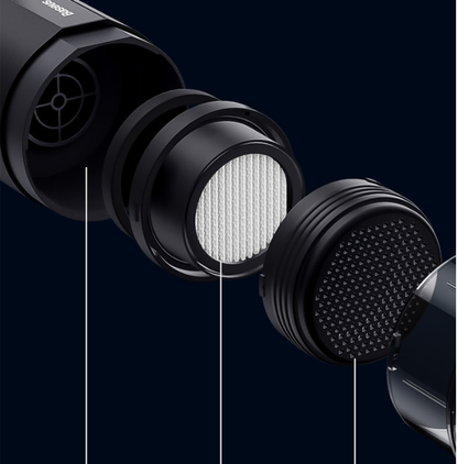 Wireless Handheld Car Vacuum Cleaner – 5000Pa Mini Suction & Blower