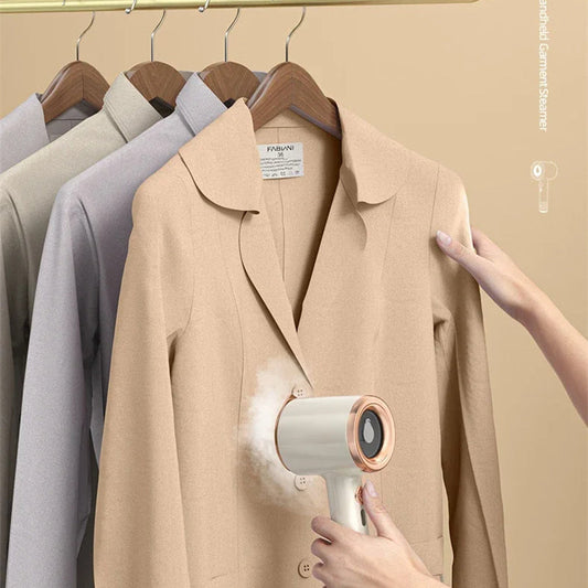 Mini Portable Handheld Garment Steamer – Travel Steam Iron for Clothes (US Plug)