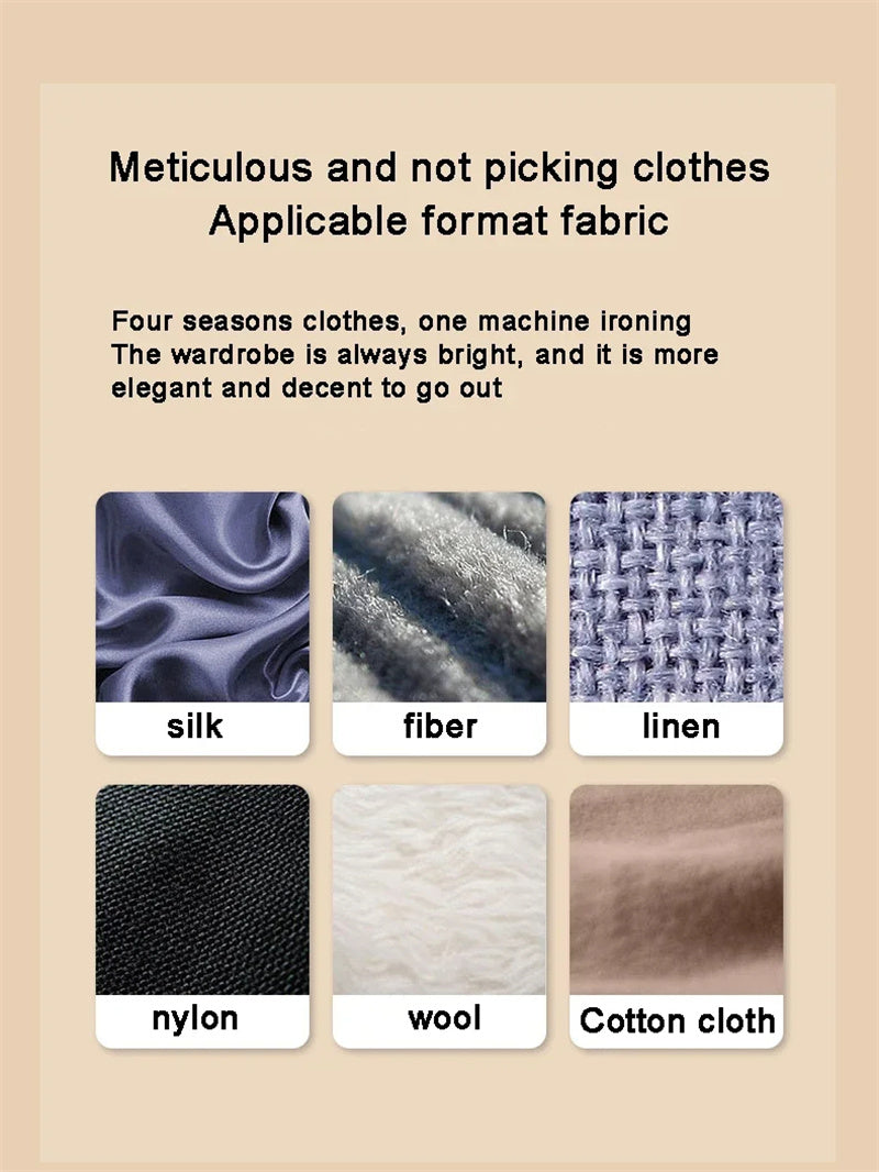 Portable Foldable Handheld Garment Steamer – 130ml Fast Steam Iron for Travel & Home