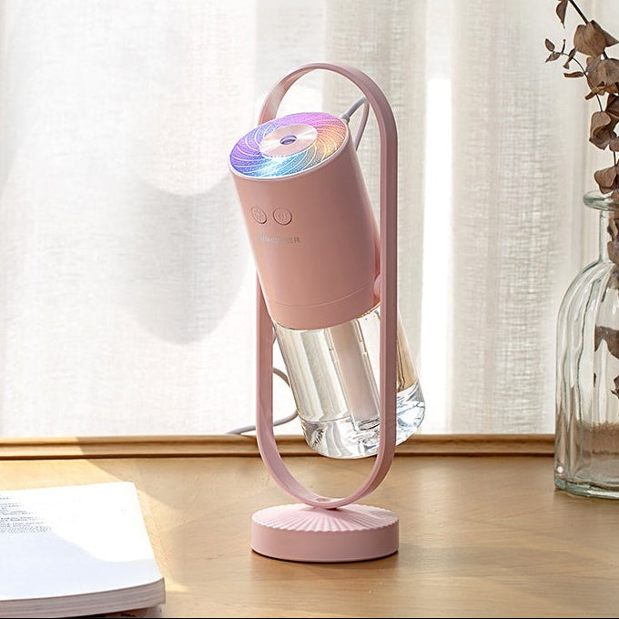 Portable USB Air Humidifier with Projection Night Light