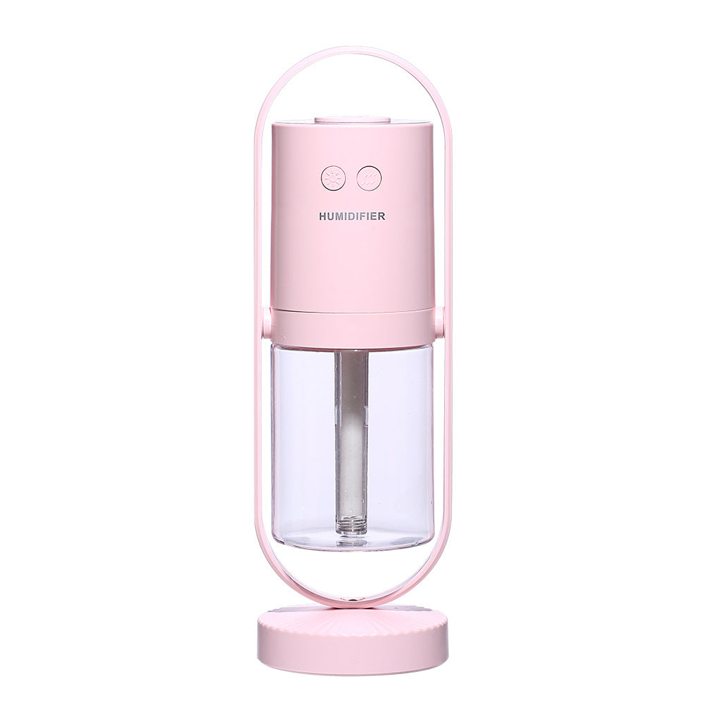 Portable USB Air Humidifier with Projection Night Light