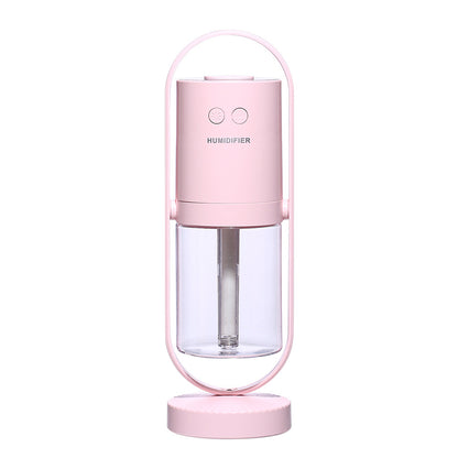 Portable USB Air Humidifier with Projection Night Light
