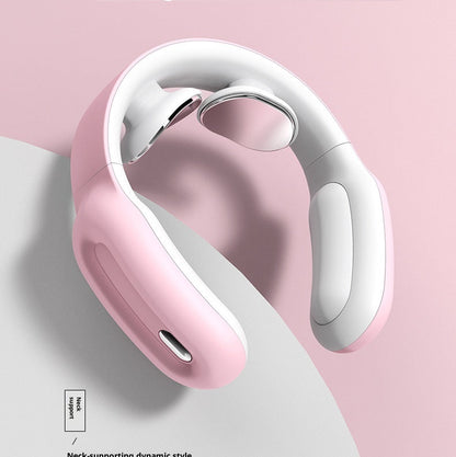 Smart Neck & Shoulder Massager with Heat – Mini Cervical Relaxation Device