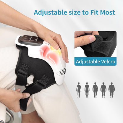Wireless Intelligent Knee Massager with Heat, Vibration & Infrared Therapy