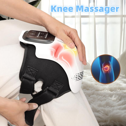 Wireless Intelligent Knee Massager with Heat, Vibration & Infrared Therapy