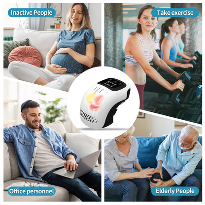 Wireless Intelligent Knee Massager with Heat, Vibration & Infrared Therapy