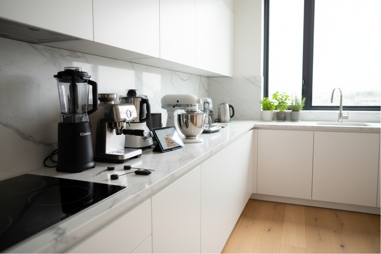 kitchen with gadgets
